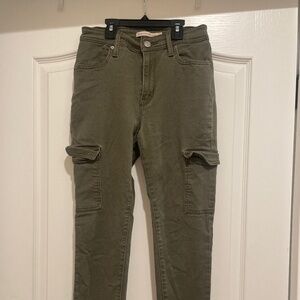 High rise skinny ankle Levi’s jeans